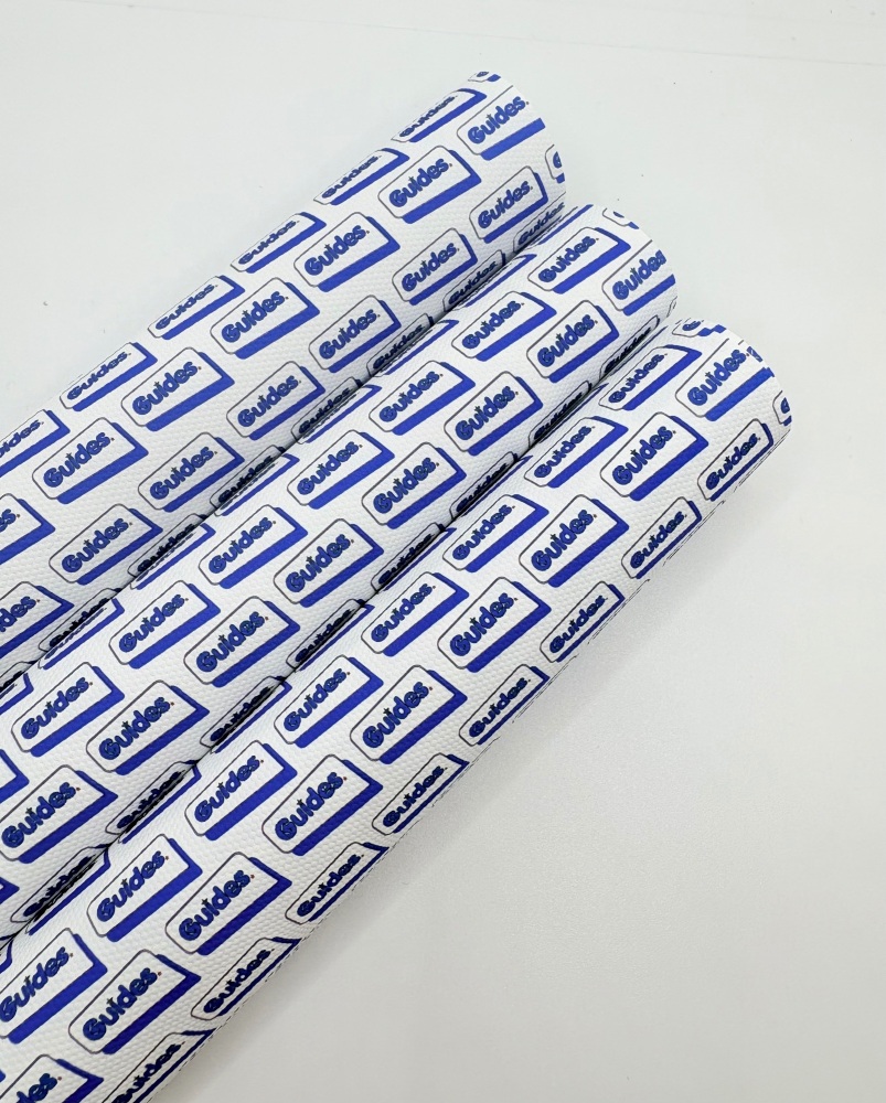 1744  - Guides printed canvas fabric sheet