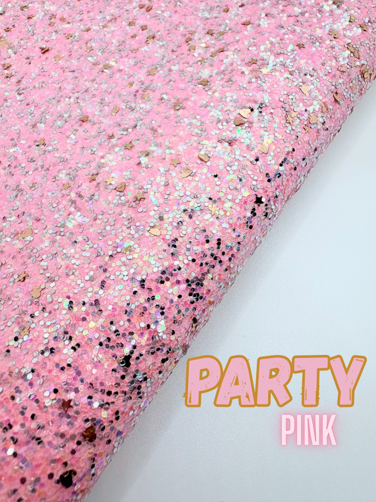 Party Pink mixed sparkle Chunky Glitter