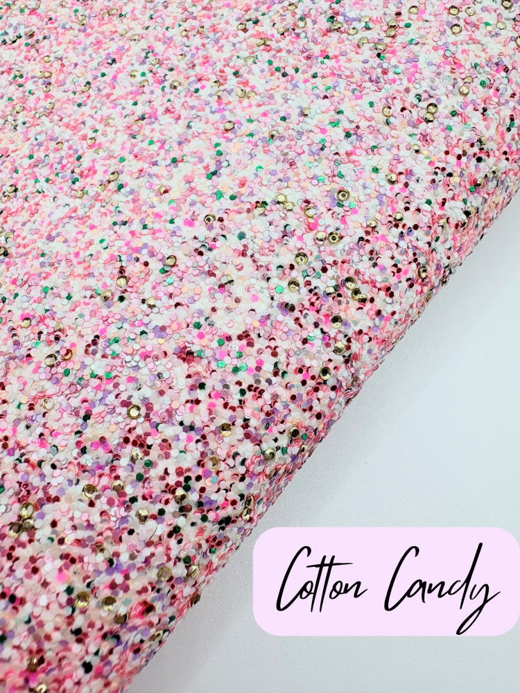 Cotton candy pink sparkle Chunky Glitter