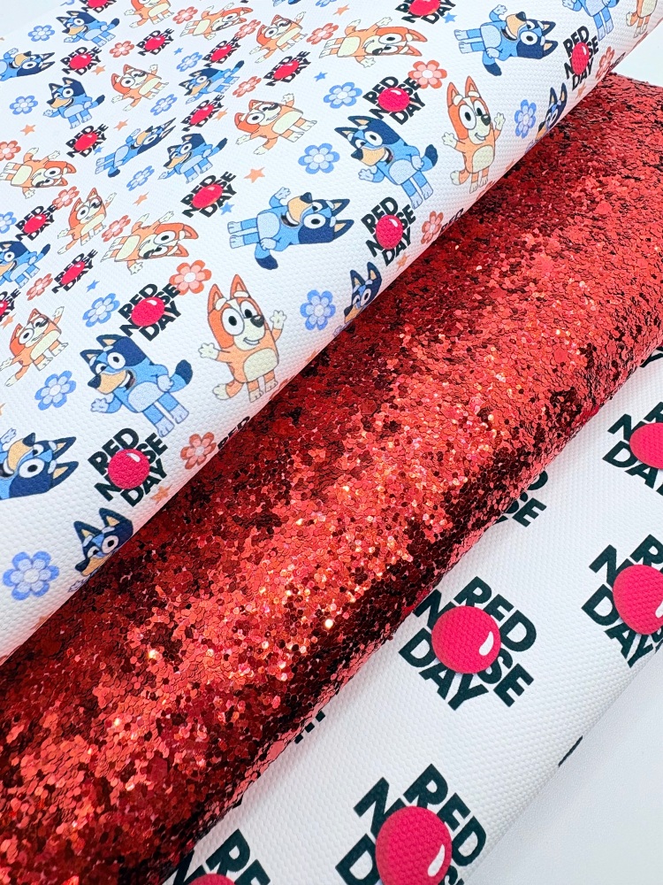 Bluey Red nose day Fabric Friday Bundle