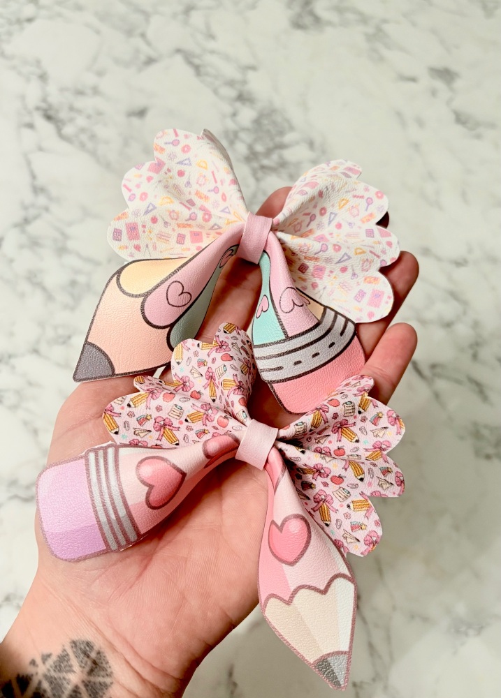 PACK OF 2 SHOW BOW (NO CLIP ATTACHED)