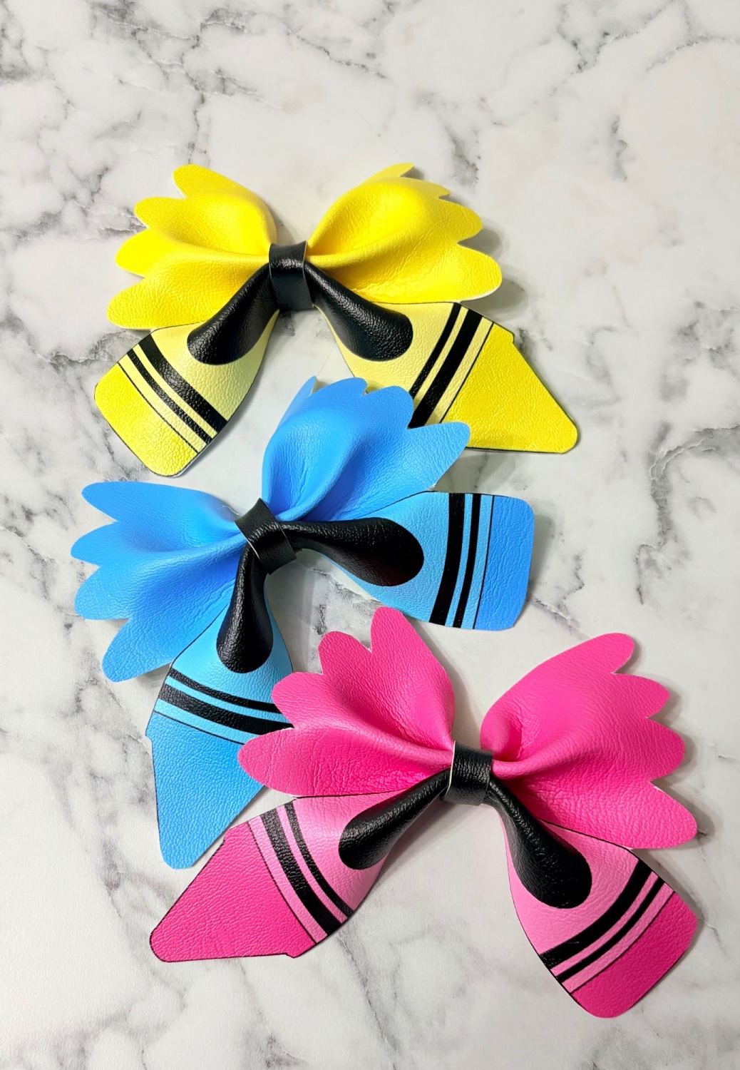 PACK OF 3 SHOW BOW (NO CLIP ATTACHED)