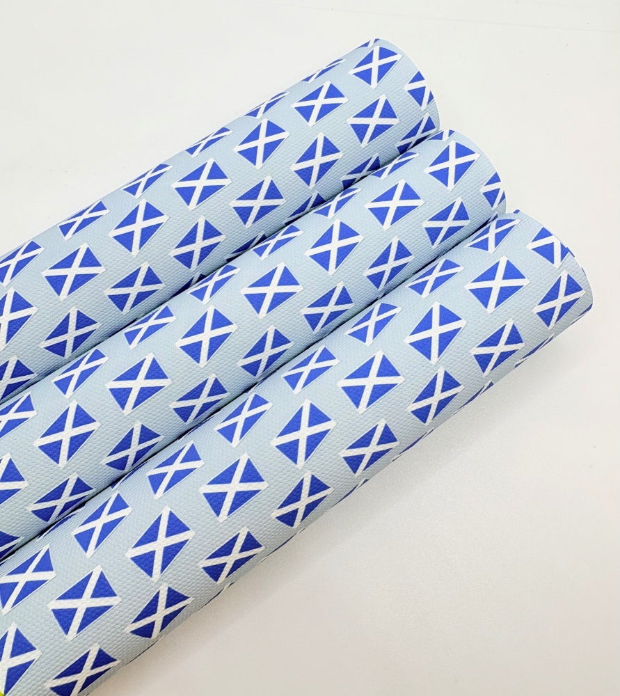 1209 - Scottish Flag rectangle flag printed canvas sheet