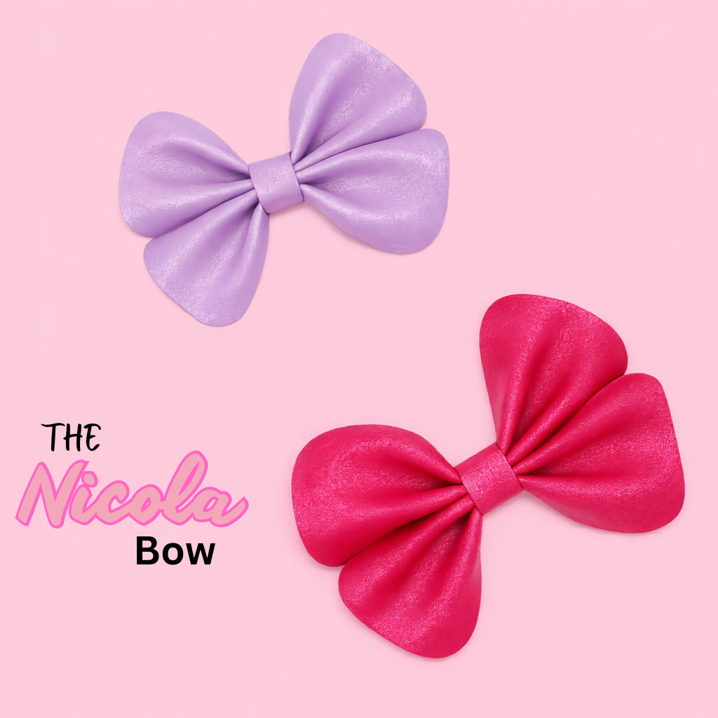 The Nicola Bow Cutting Die 4" + 3.5"