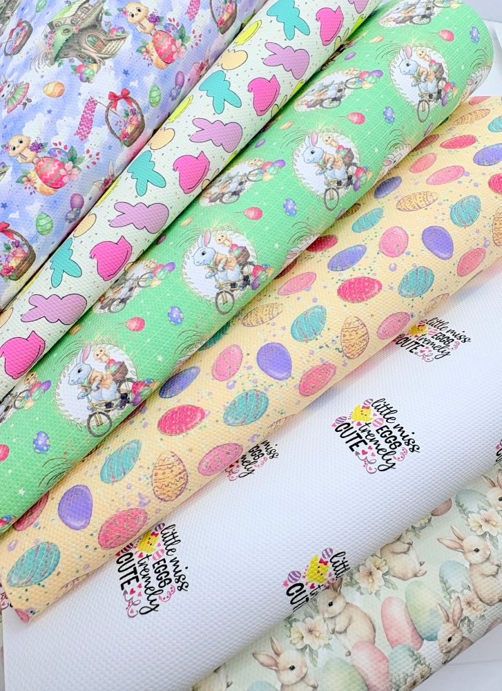 LIMITED EDITION - EASTER 6 SHEET SET PRINTED CANVAS FABRIC