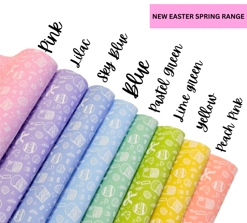 1183 - Easter Collage pattern printed canvas sheet