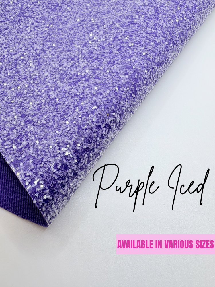 LUXURY - Purple Iced Chunky Glitter