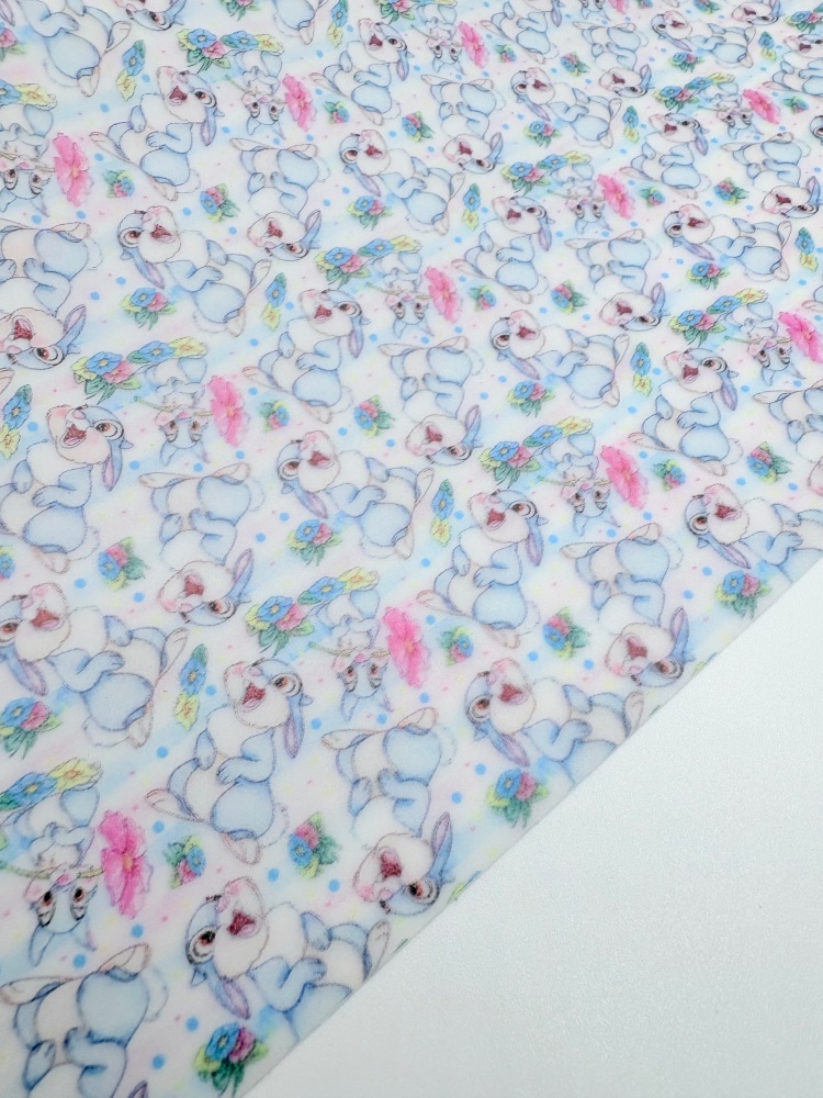 Jelly touch thumper printed jelly fabric