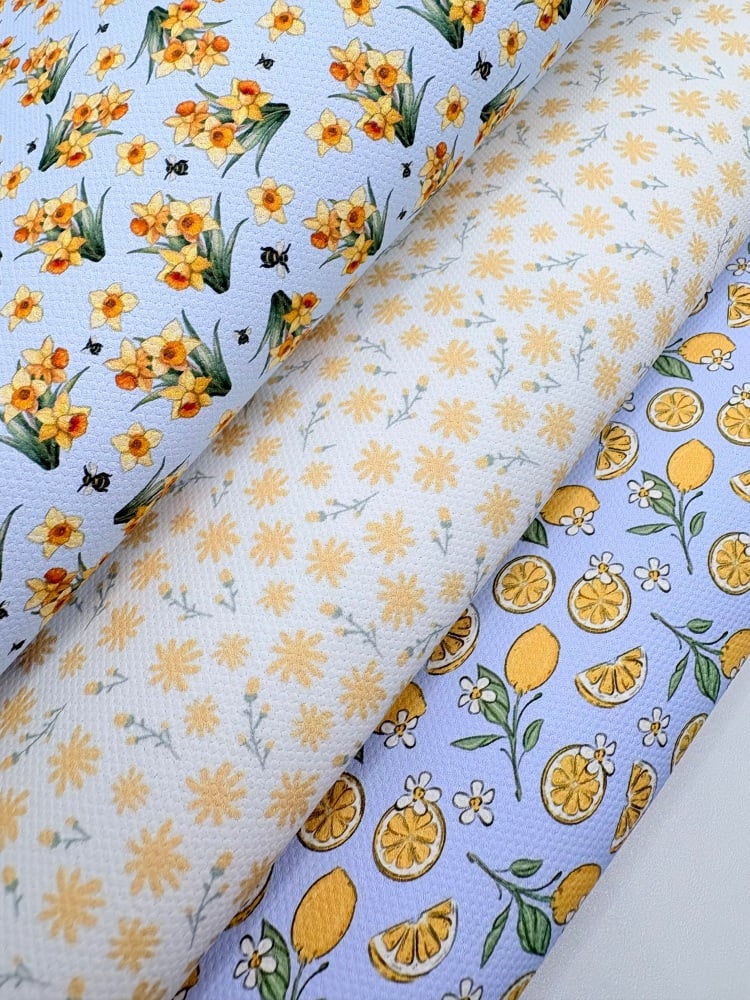 Lemon floral fiver friday bundle