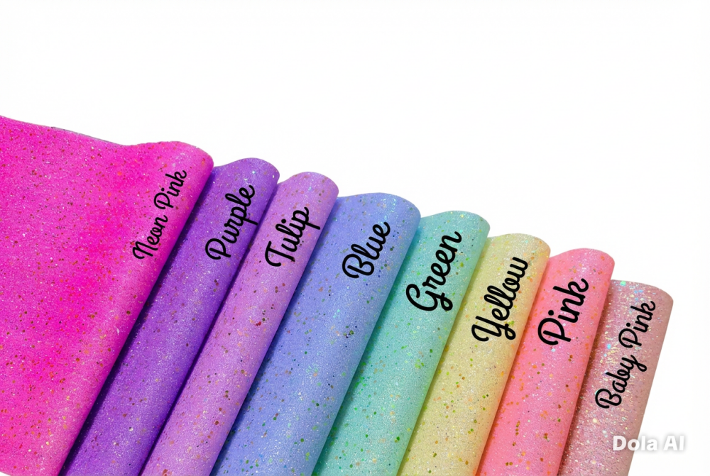 Neon sequin brights summer spring thinner fine glitter fabric