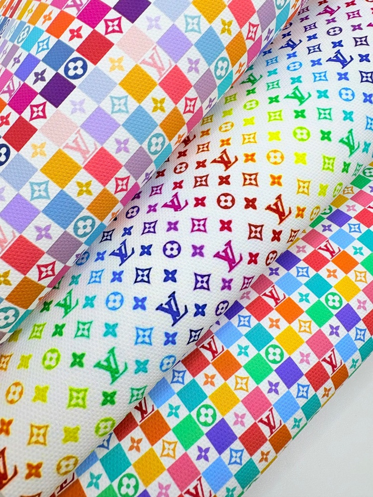 LIMITED EDITION RAINBOW LV PINK fiver friday printed bundle