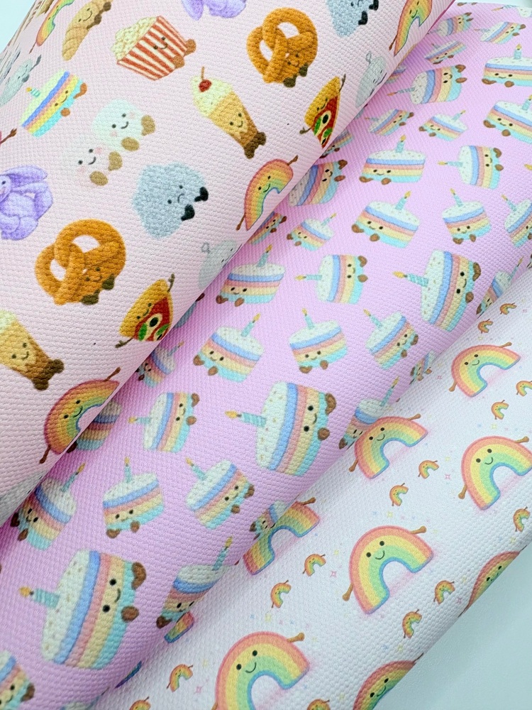 Pale pink JC mixed characters Fabric Friday Bundle