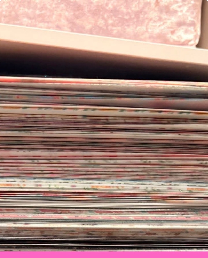 5 A4 SHEETS OF SPRING/SUMMER/FLORAL PRINTED CANVAS FABRICS