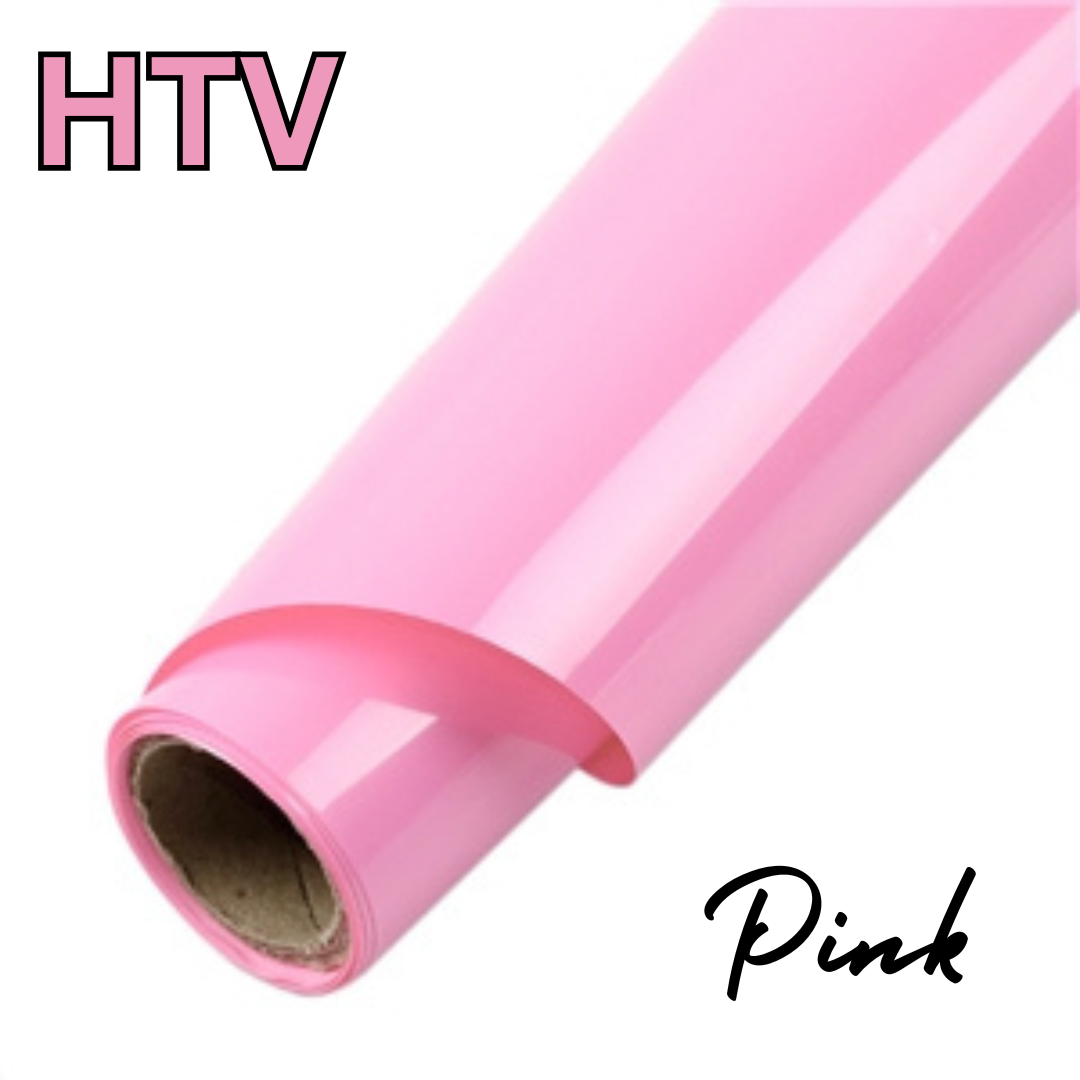 PINK - HEAT TRANSFER VINYL FABRIC ROLL