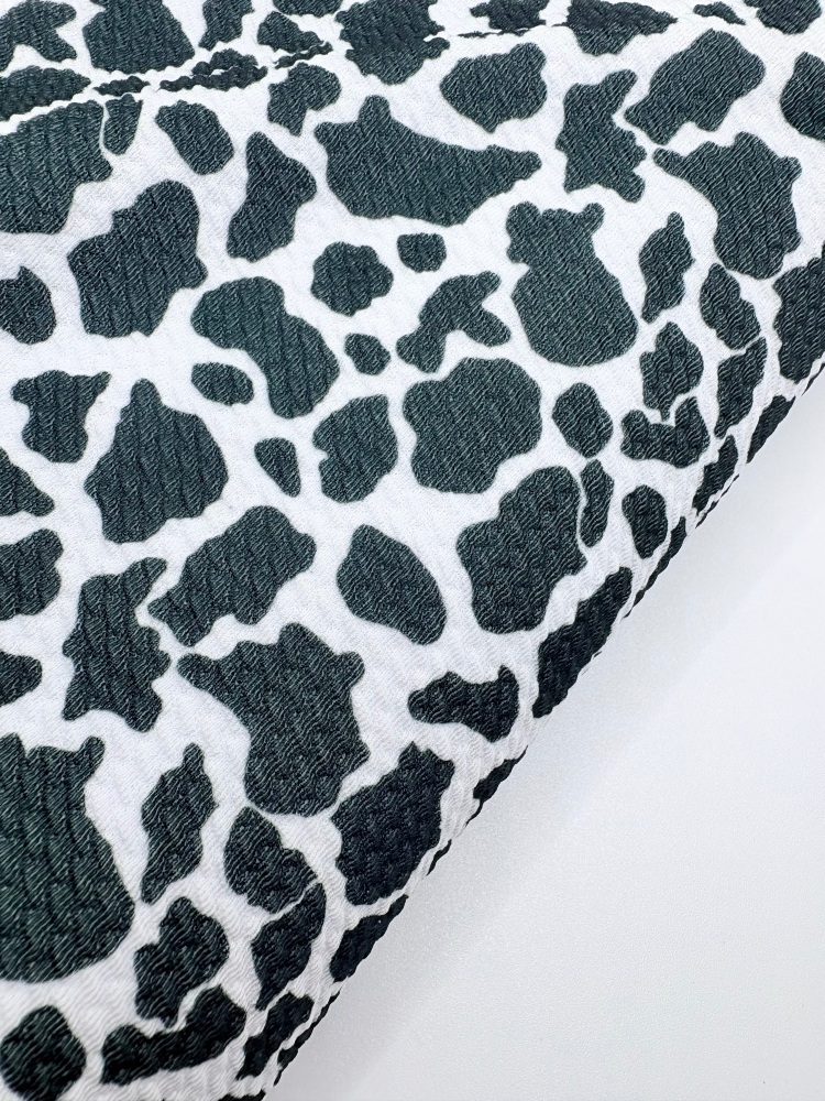 Cow print Printed Bullet Fabric