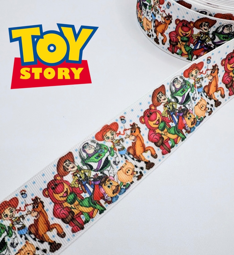 38mm TS Character woody grosgrain ribbon