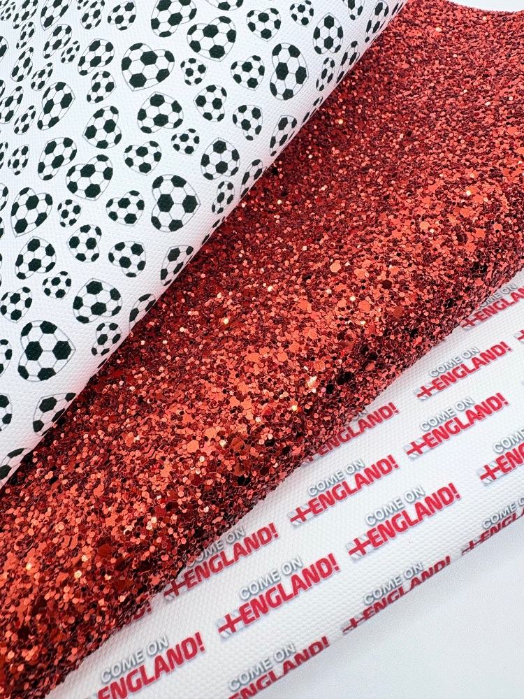 Come on england glitter Fabric Friday Bundle