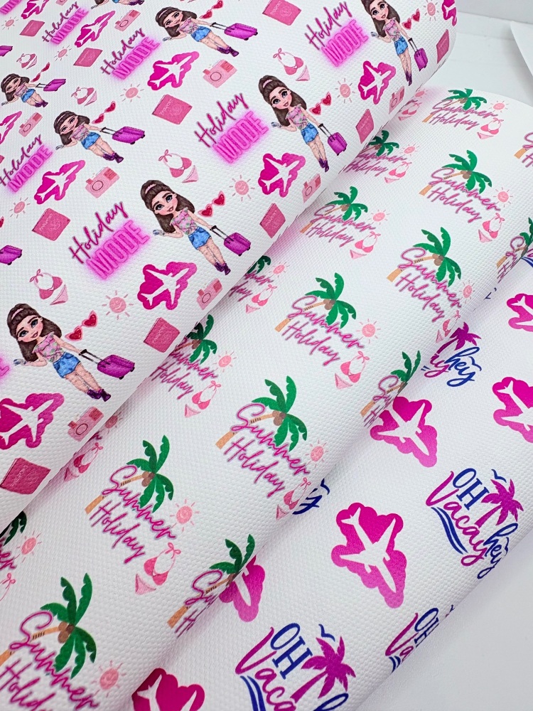 Holiday mode summer holiday print Fabric Friday Bundle