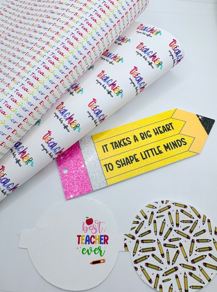Teacher gift set print Fabric Friday Bundle