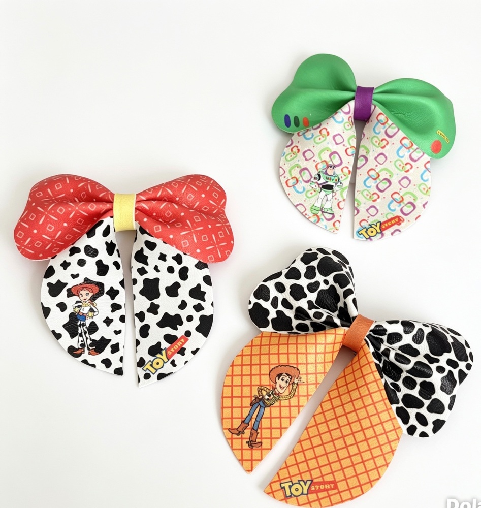 Toy Story Long Tail Nicola Pinch Bow Cut n Pinch printed leather sheet