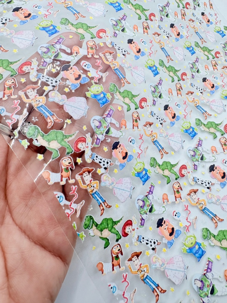 LIMITED EDITION TOY STORY printed jelly fabric