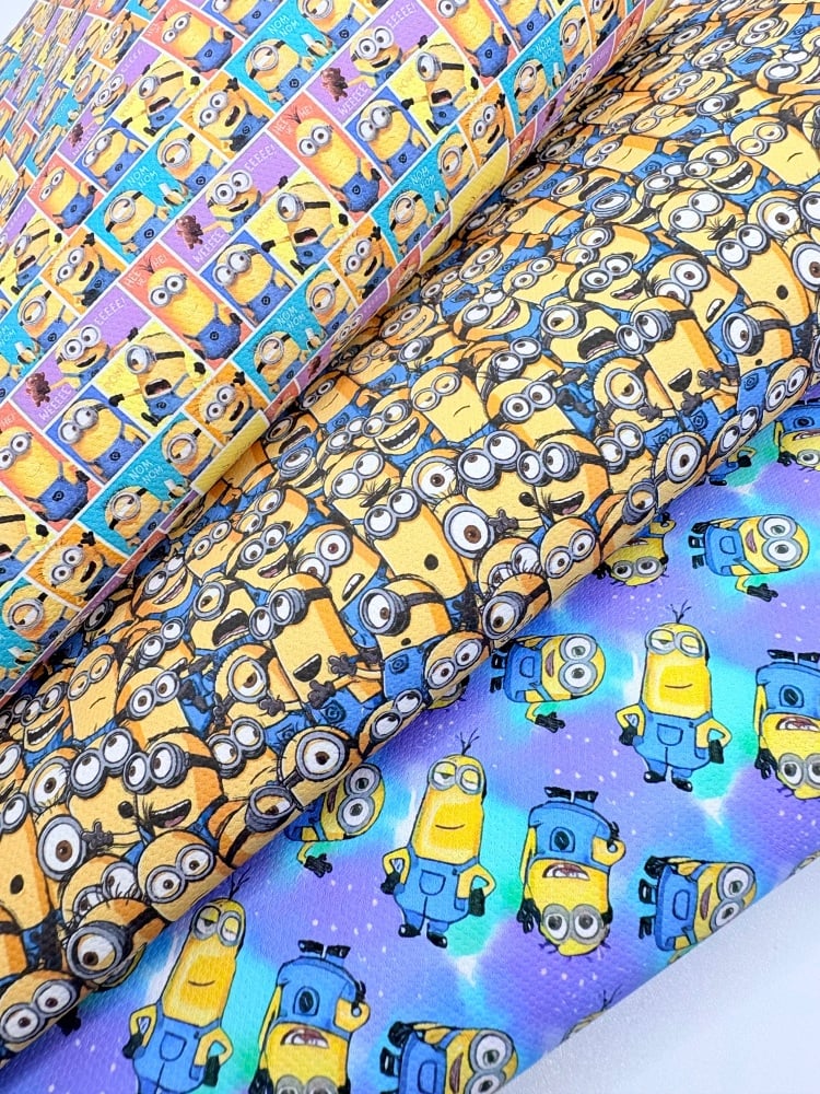 Minions vibrant Fabric Friday Bundle