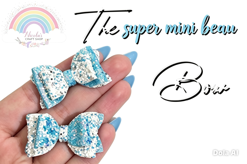 The Mini beau bow cutting die 1.5&rdquo;