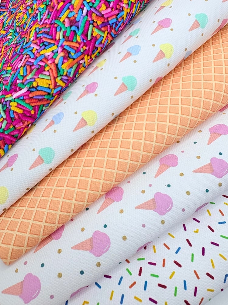 Special Limited Edition -Ice Cream Fiver Friday Printed Canvas Bundle