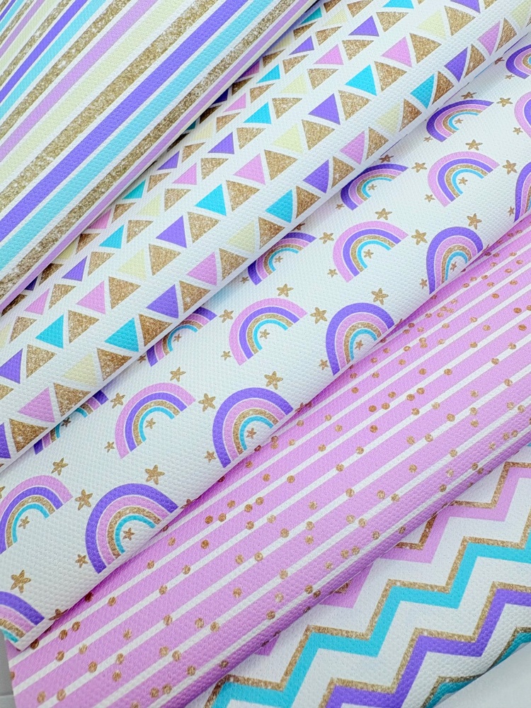 Special Limited Edition - Pink Purple Vibes Fiver Friday Printed Canvas Bundle