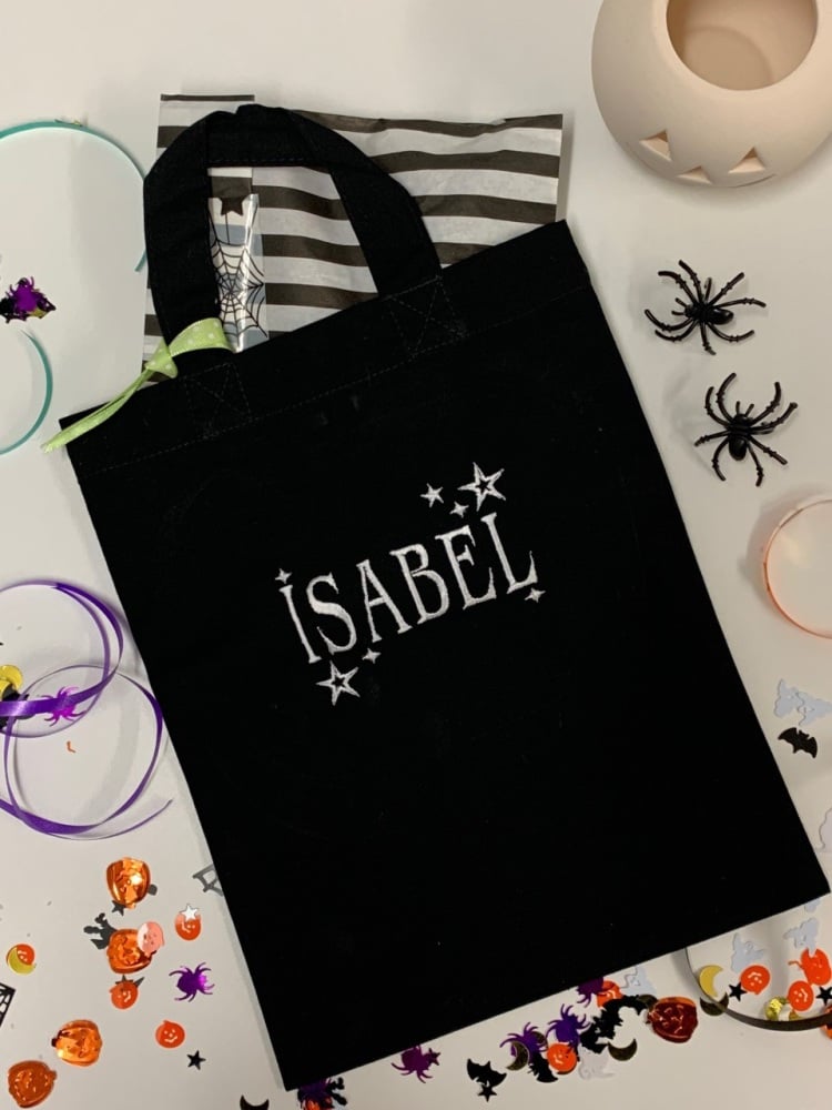 Personalised Trick or Treat Bag and Gift Set