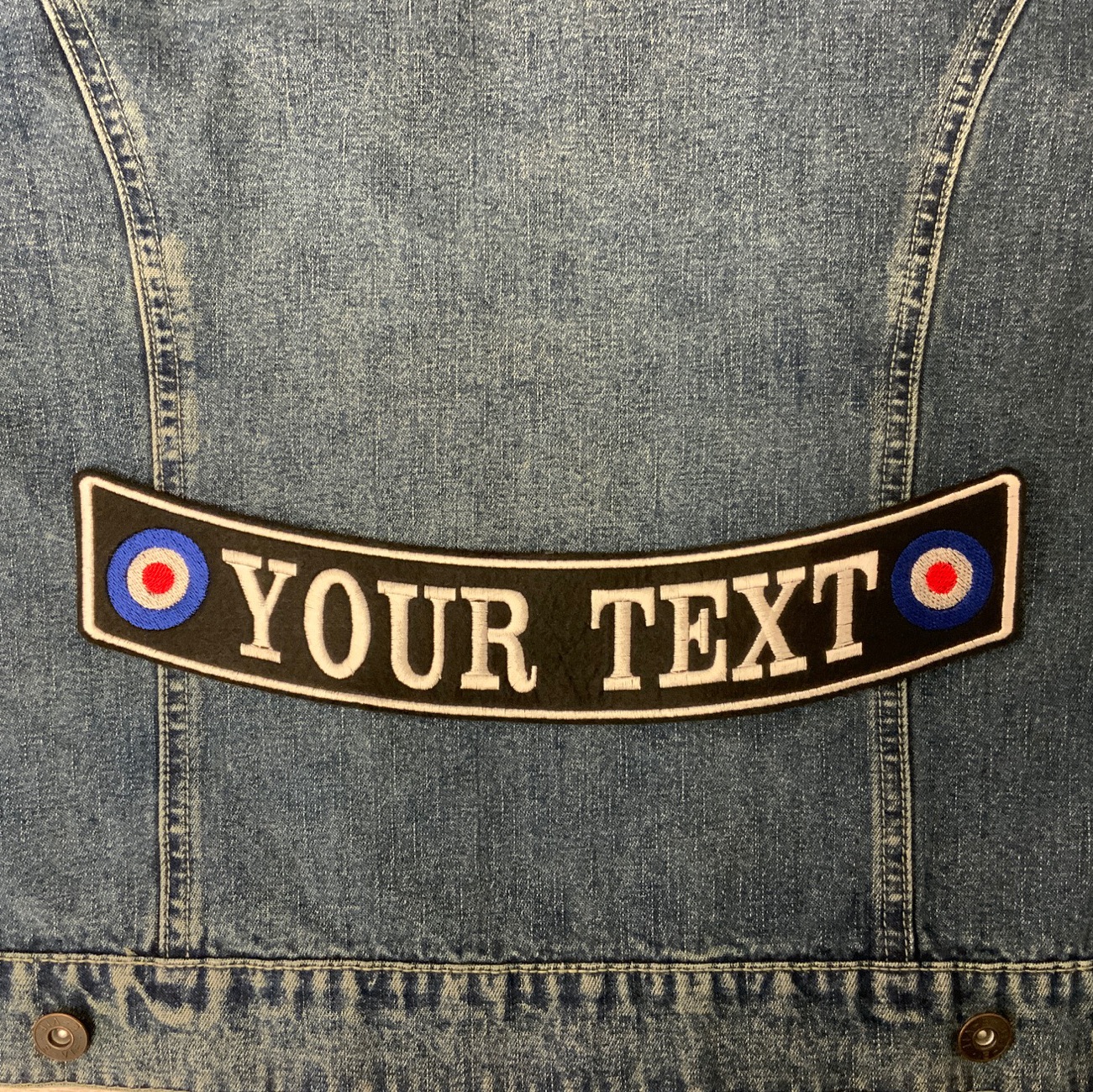Mods/Scooters Iron on and Sew on Patches, Pin Badges & Personalised