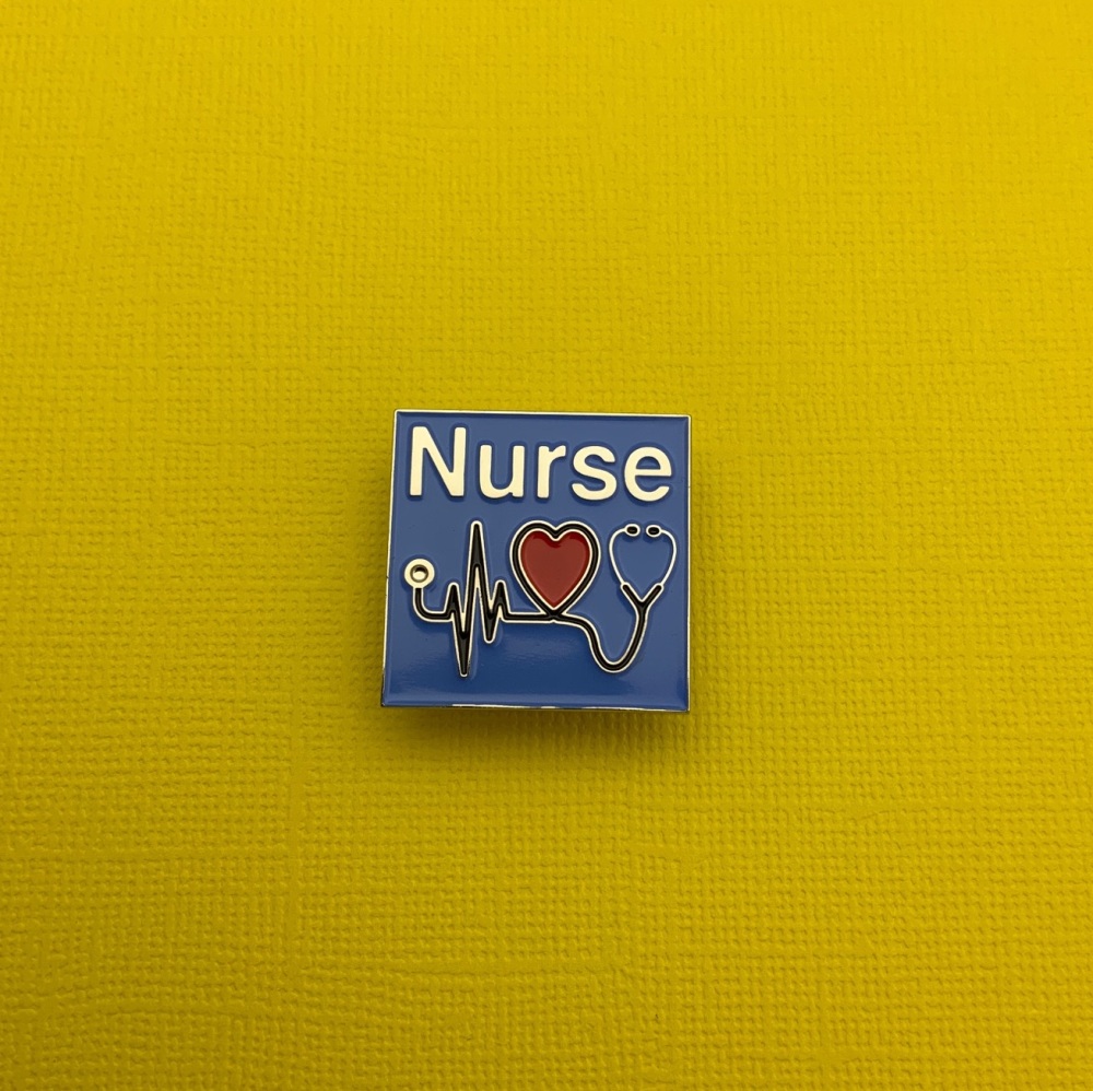#0111 Nurse Medical Enamel Metal Pin Badge