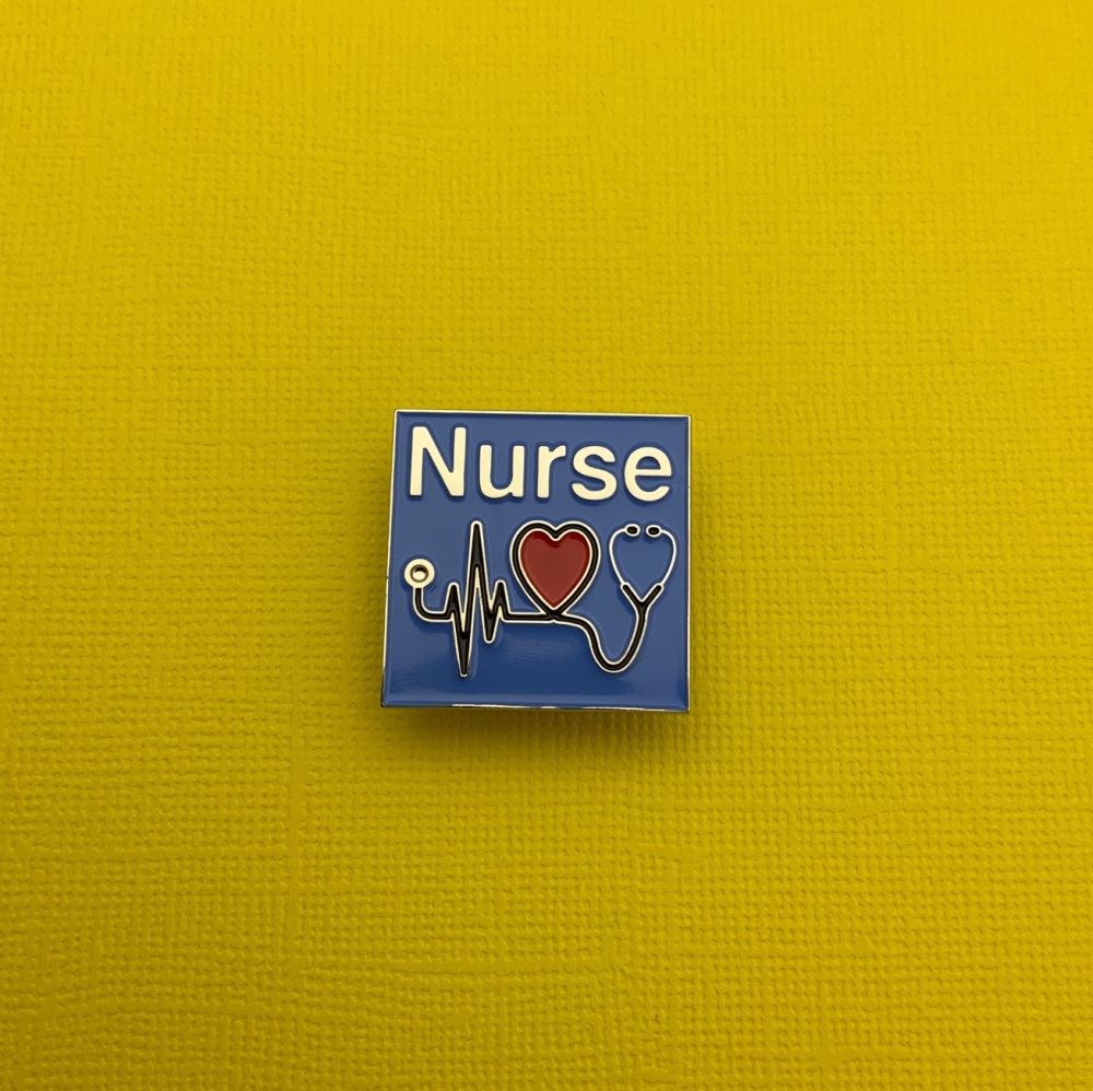 #0111 Nurse Medical Enamel Metal Pin Badge 