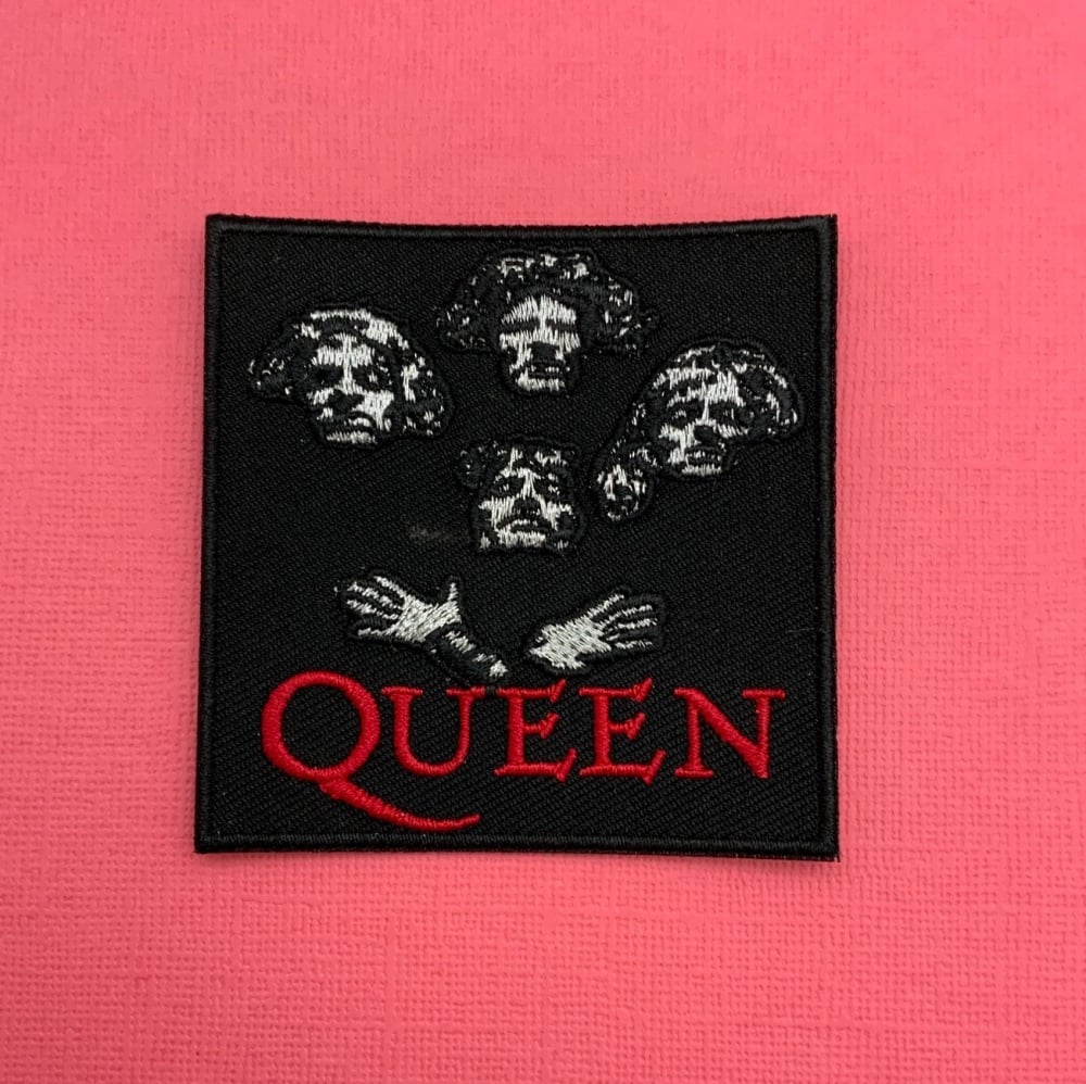 Queen Embroidered Fabric Patch Music Band #0110