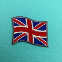 Union Flag/Union Jack UK British Flag Embroidered Patch #0094