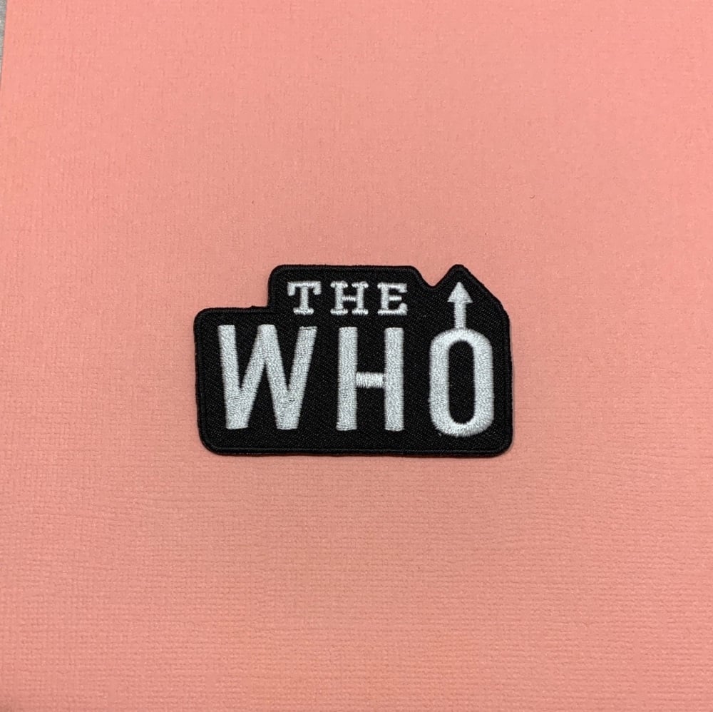 The Who Embroidered Fabric Patch Music Band #0108