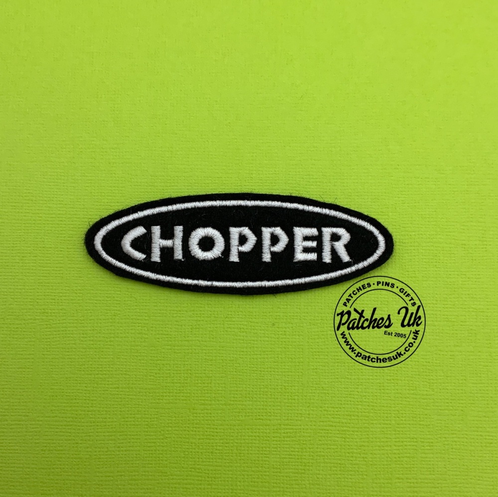 Chopper Embroidered Patch #0137 