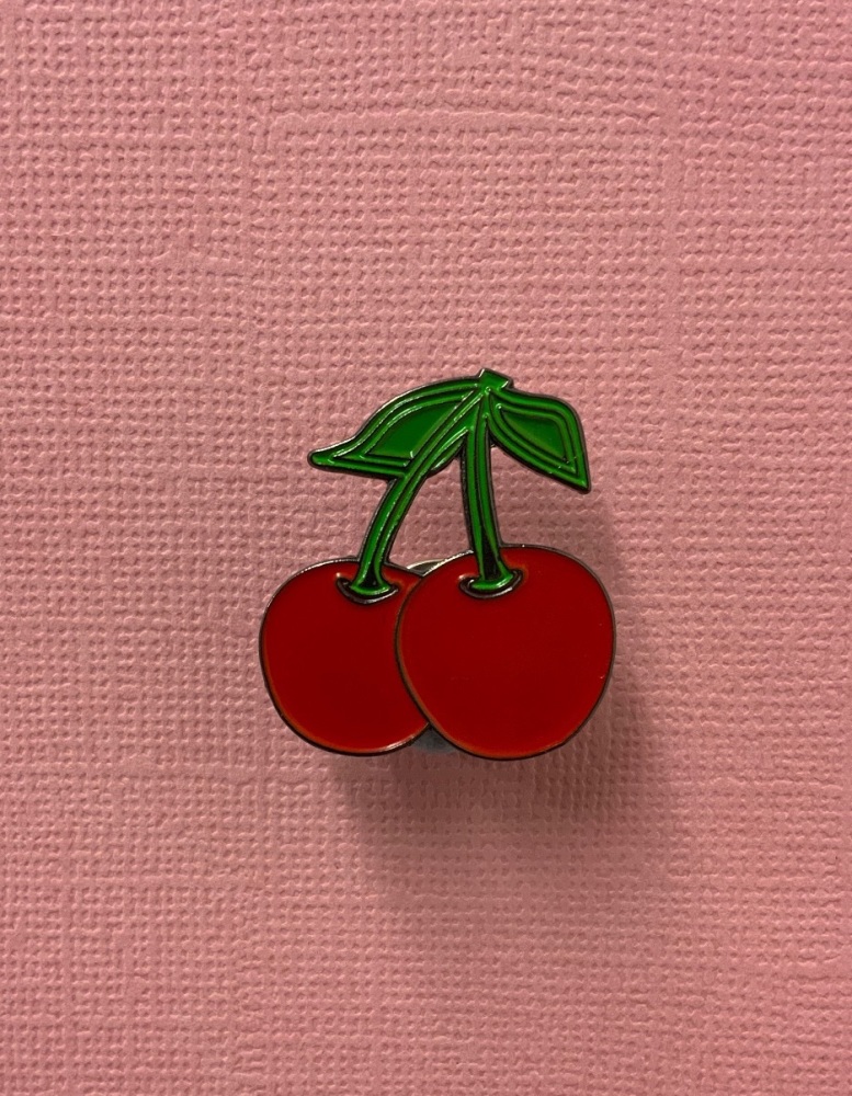 Cherries Enamel Pin Badge #0032
