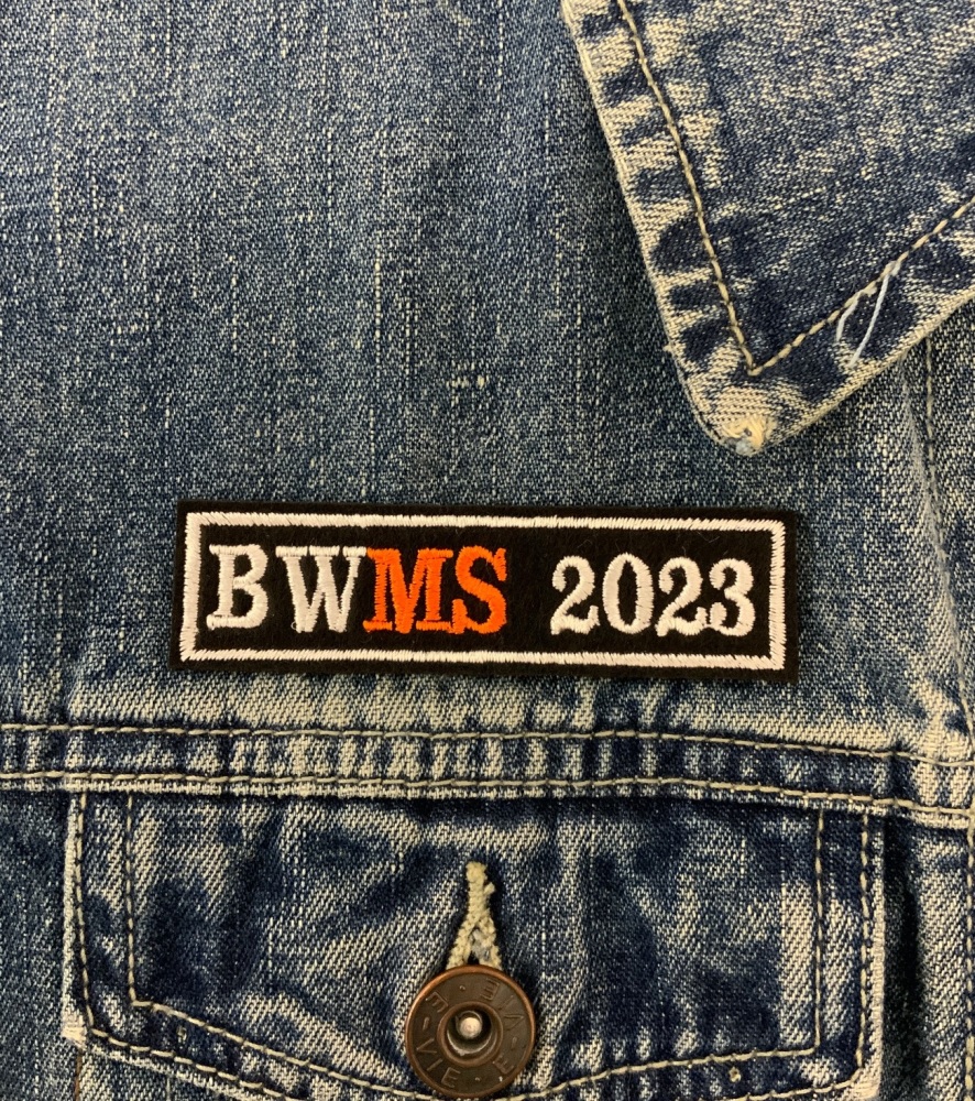 BWMS Year Tag Embroidered Patch - BWMS Club Patch