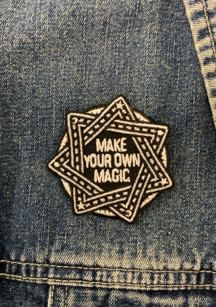 Make Your One Magic Embroidered Patch #0085