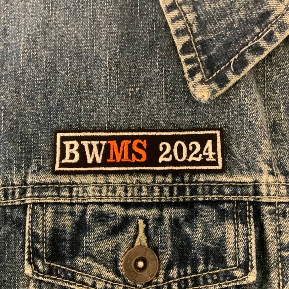 BWMS Year Tag Embroidered Patch - BWMS Club Patch