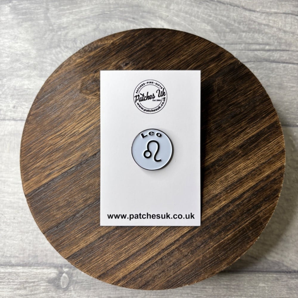 Leo Zodiac Star Sign Horoscope Enamel Pin Badge #0049