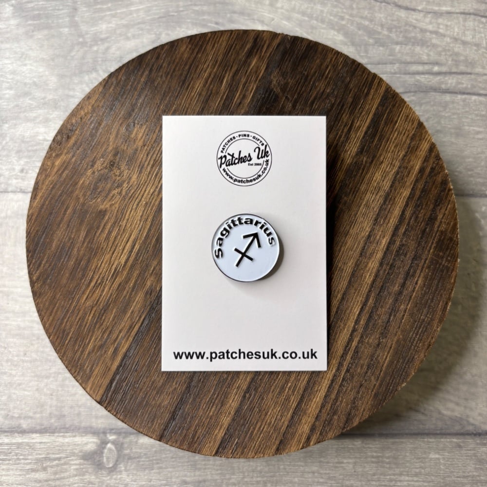 Sagittarius Zodiac Star Sign Horoscope Enamel Pin Badge #0053