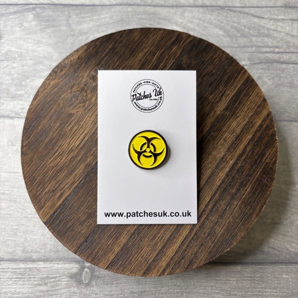 Bio Hazard Enamel Pin Badge #0057
