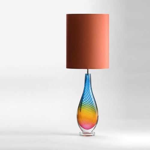 Westmorland Lamp | Troutbeck | terracotta shade (unlit)