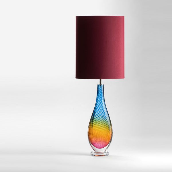 Westmorland Lamp | Troutbeck | wine shade (unlit)