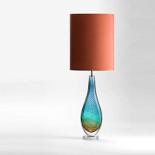 Large Westmorland Lamp | Grasmere | terracotta shade (unlit)