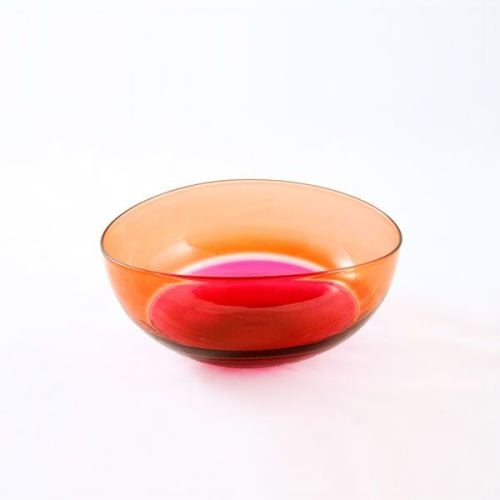 Oval Encalmo Bowl | small | antique rose & peach