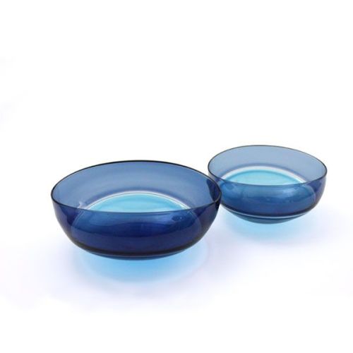 Oval Encalmo Bowl | small | turquoise & steel