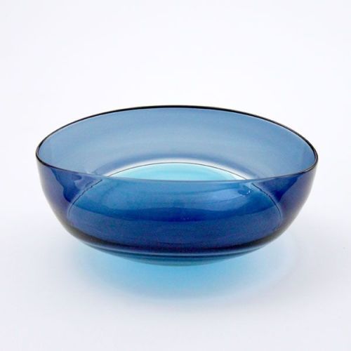 Oval Encalmo Bowl | medium | turquoise & steel